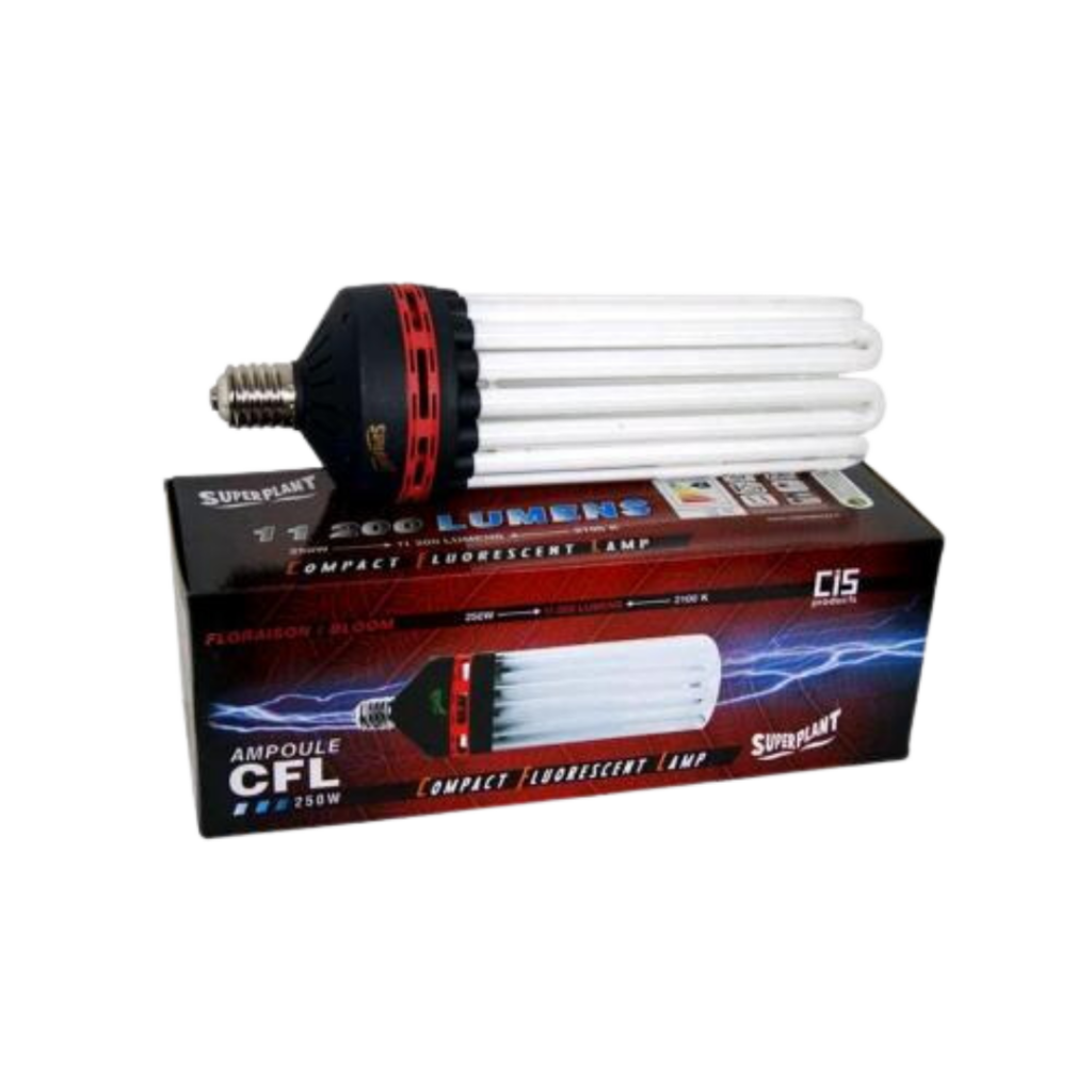 250w Agro/Bloom CFL pære - Superplant