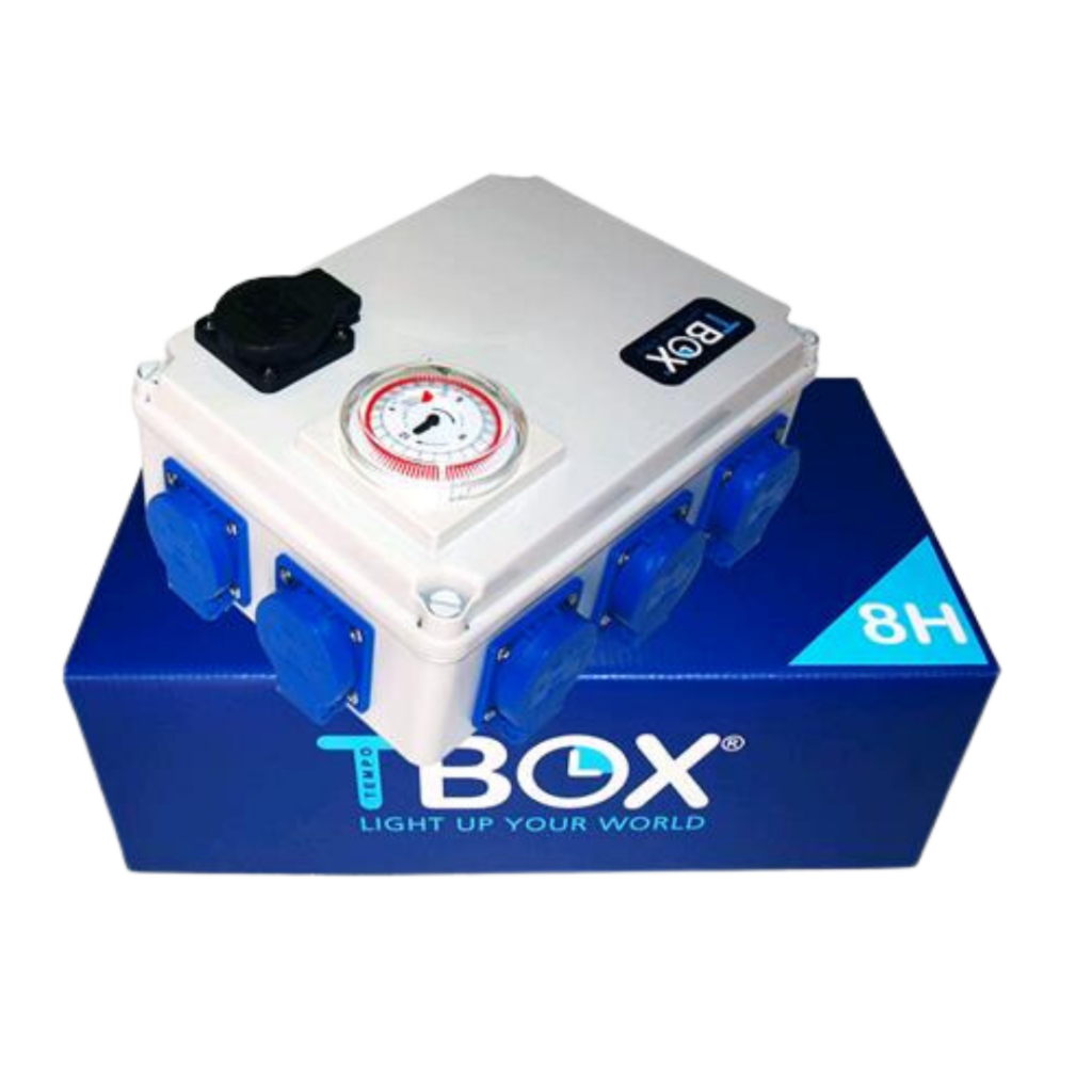 TBOX 8H - KONTROLLER TIMER BOKS + VARME