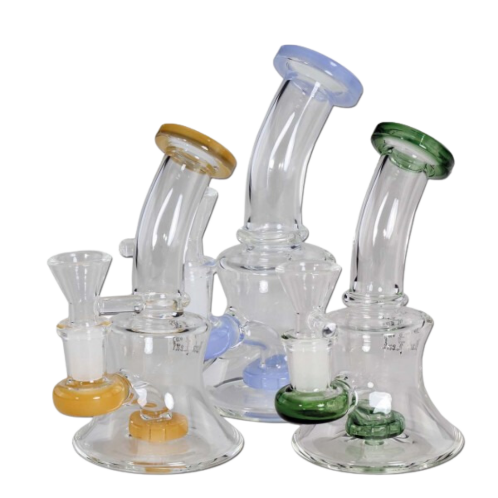 Black Leaf glass rigg med perkolator