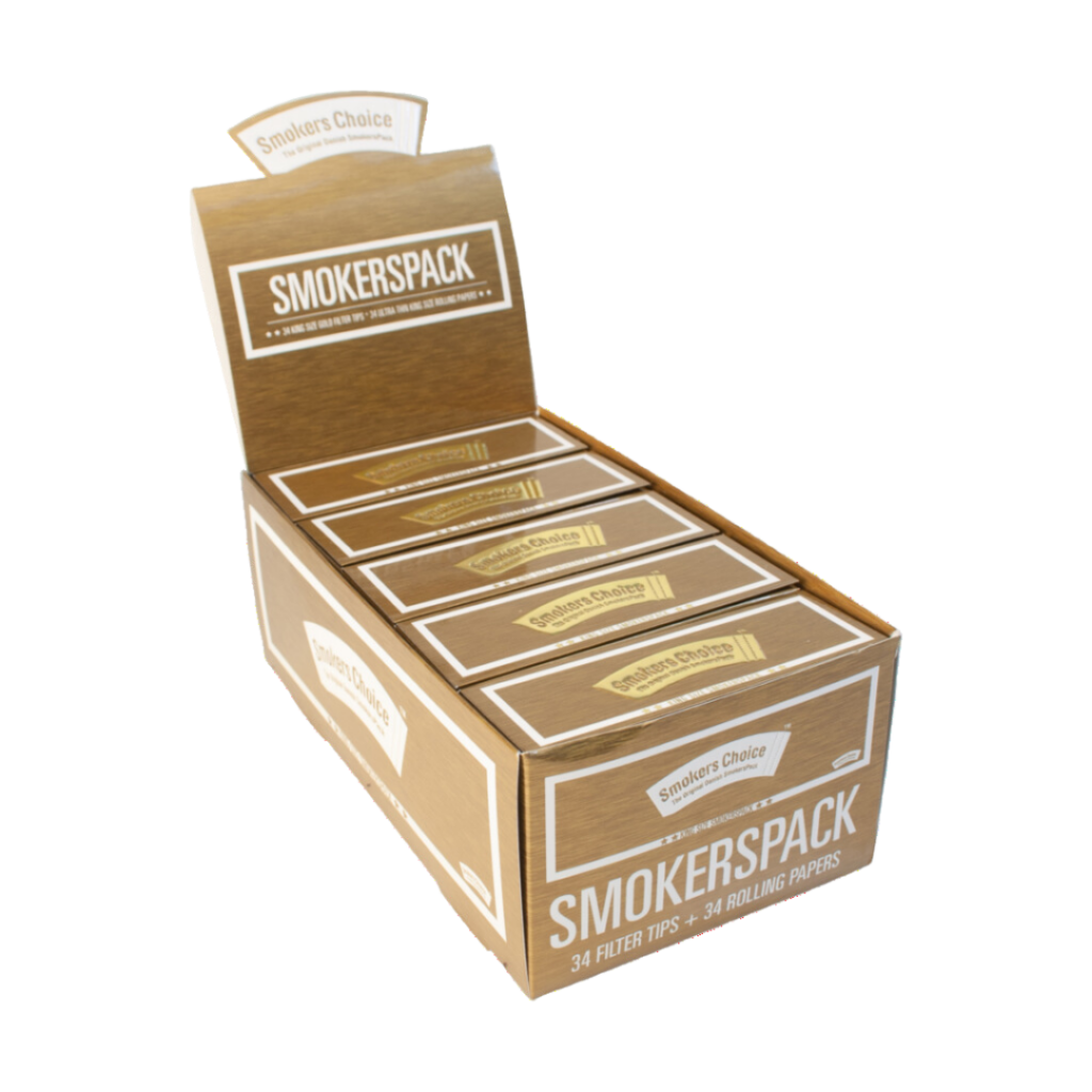 Gold SmokersPack - King Size Gold Edition