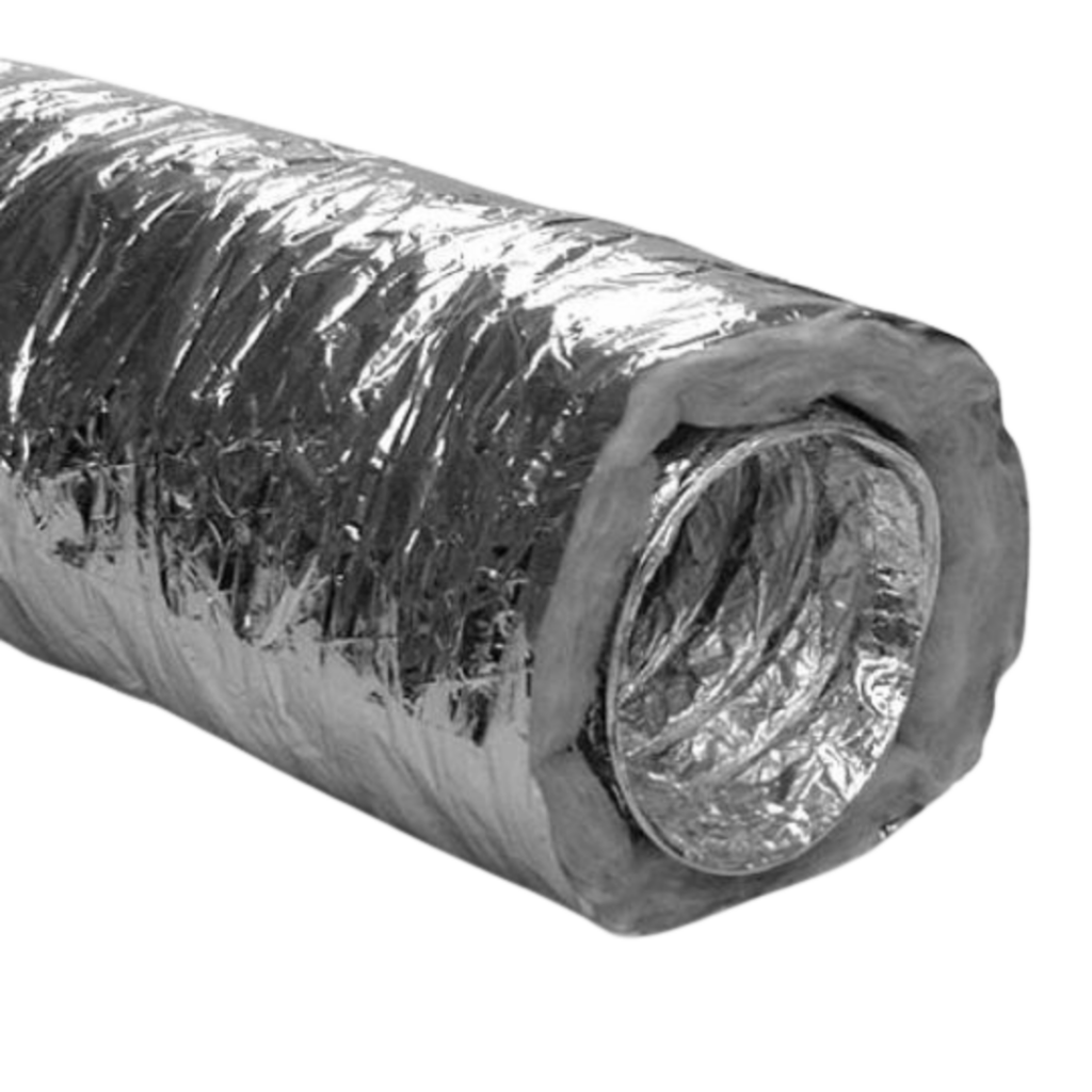 Støysvakt alu flex-rør - 10 meter