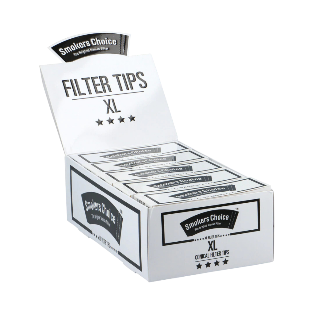 Smokers Choice - XL hvite filtertips