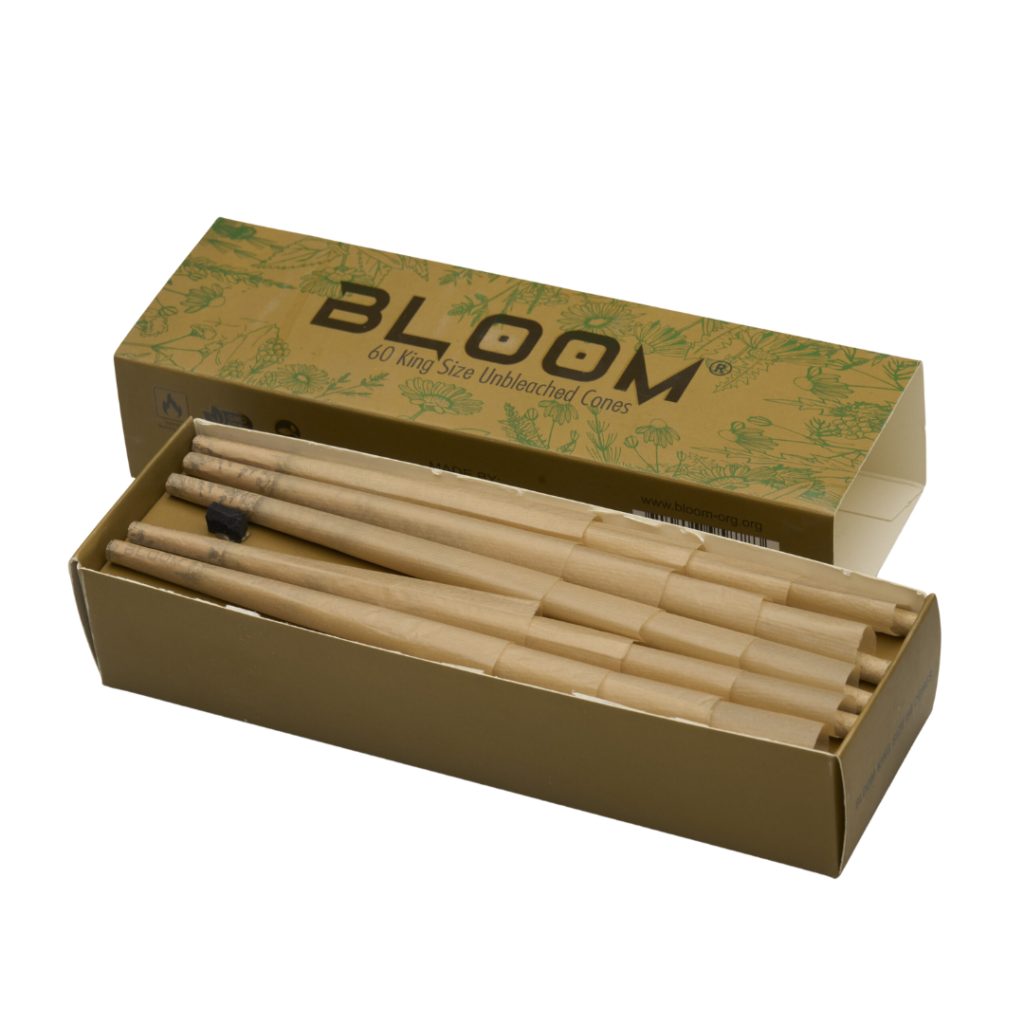 Bloom Ublekede kjegler King Size 60 stk
