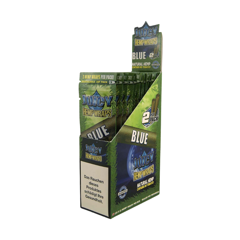 JUICY® Hamp Wraps - Blå