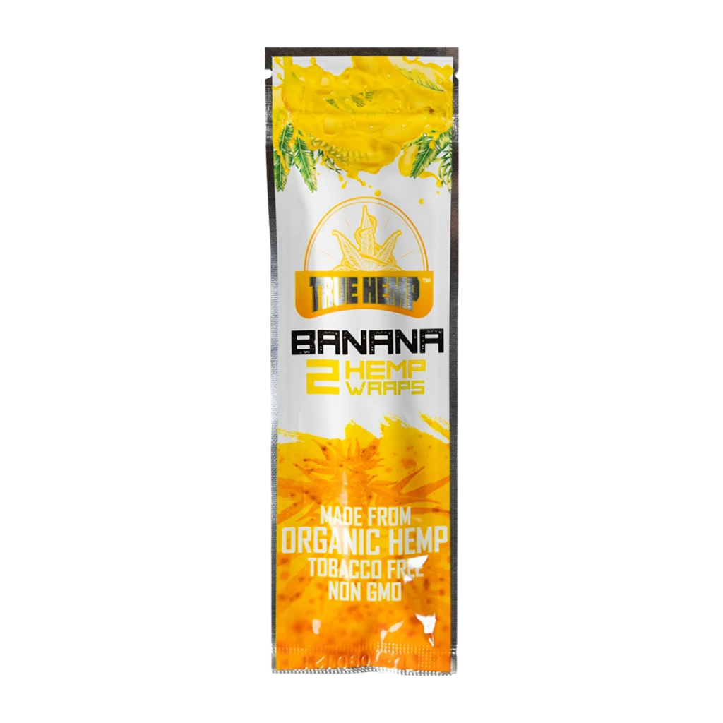 True Hemp Blunt Wrap - Banan