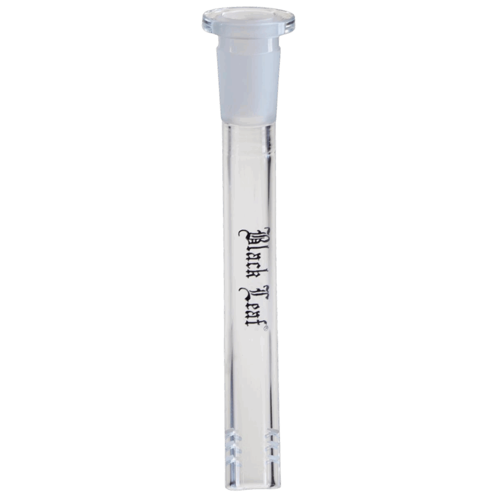Black Leaf Slit Diffuser Chillum
