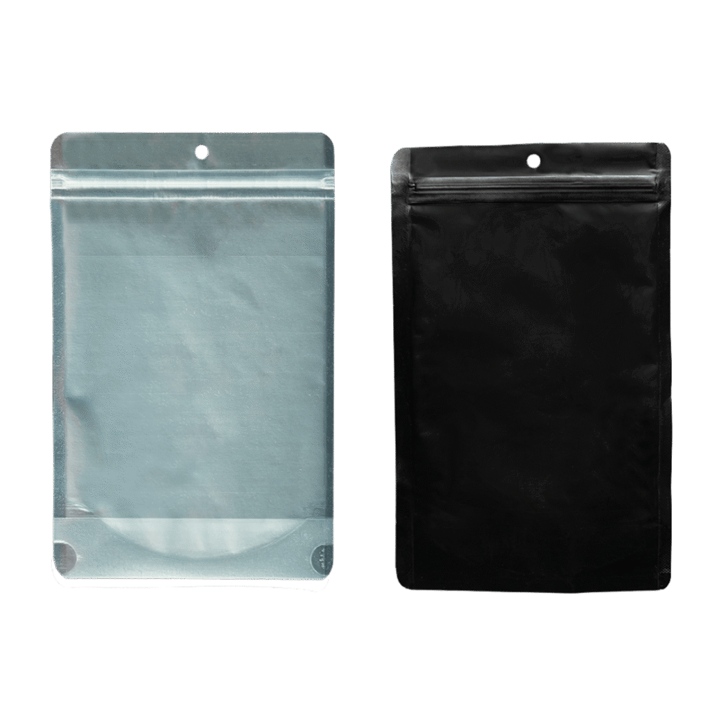 Qnubu Zip Bag Black - 50 stk. Luktfri