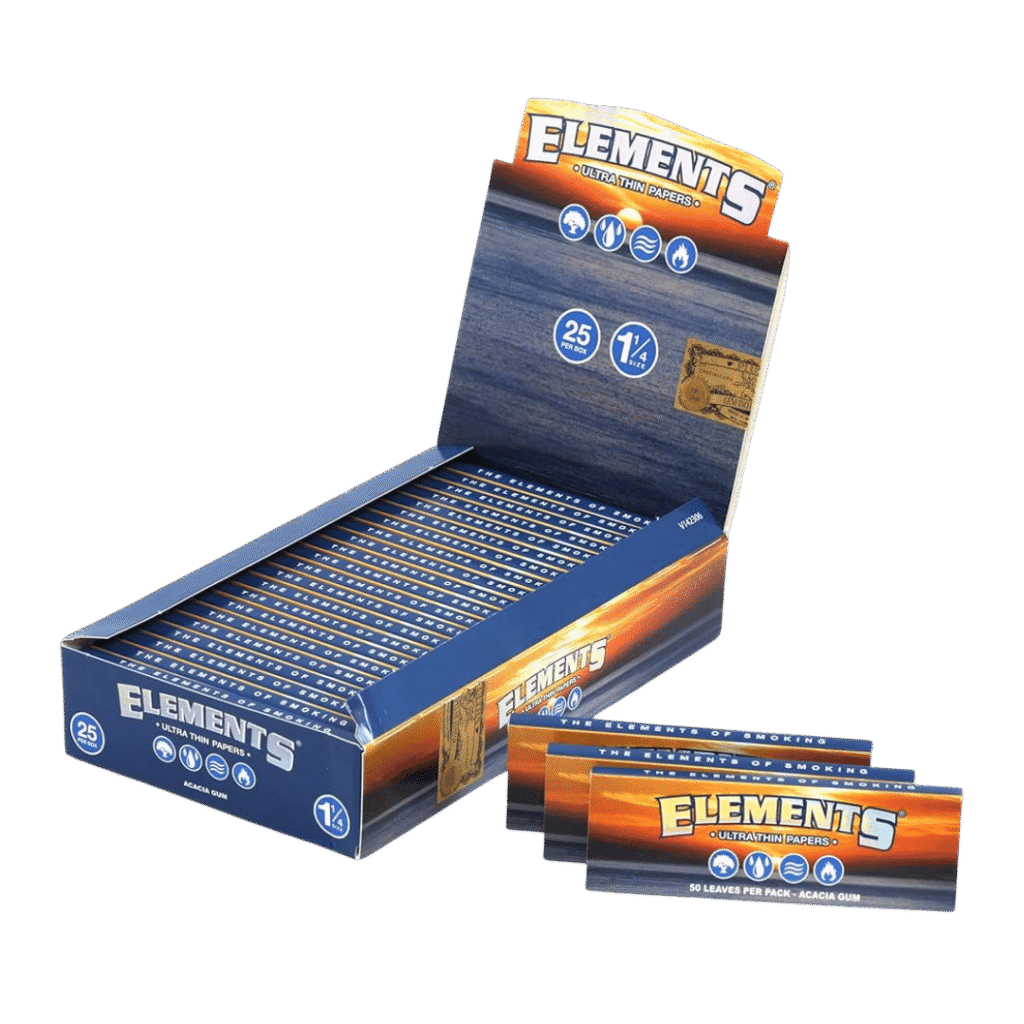 ultra tynne Elements Rolling Papers 1¼ - Elements