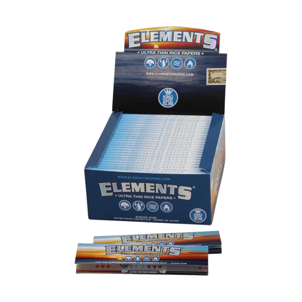 Elements - Ris Papir King Size Slim Ultra Tynn