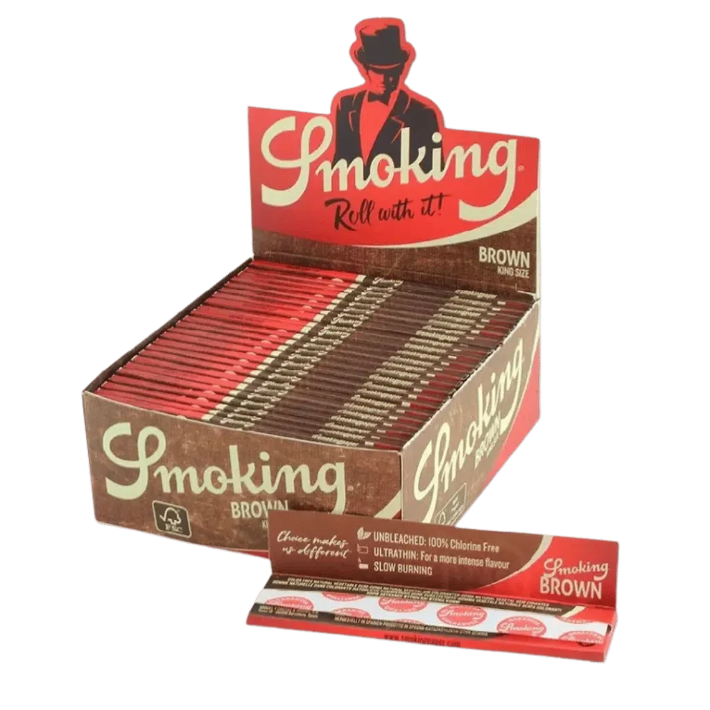 Smoking - Brown King Size Papir