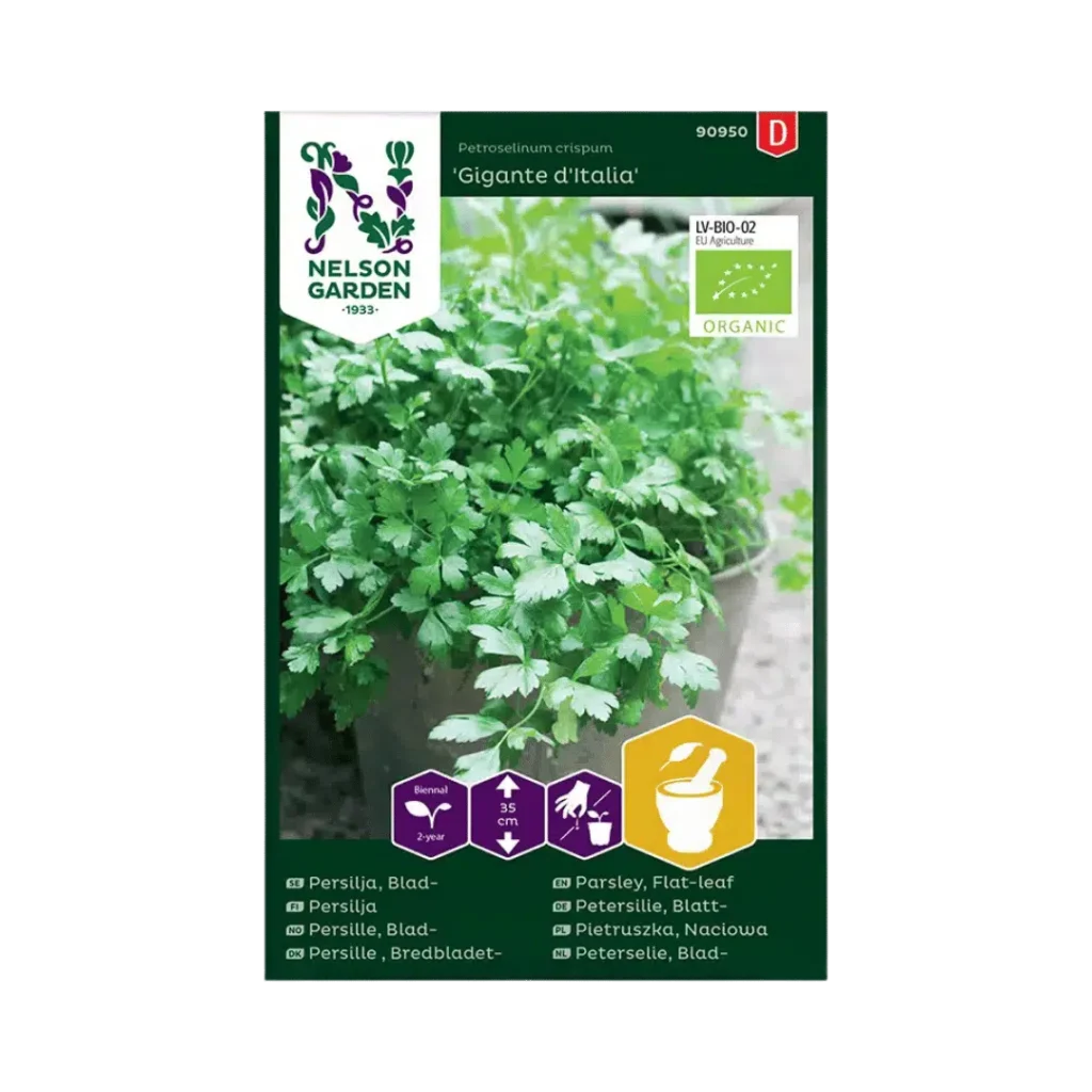 Bladpersille 'Gigante d’Italia' – Økologiske