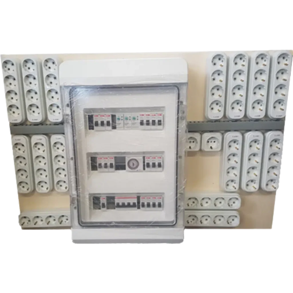 Timerskap – Komplett med ventilasjon og varmeuttak (dobbelt lysuttak)