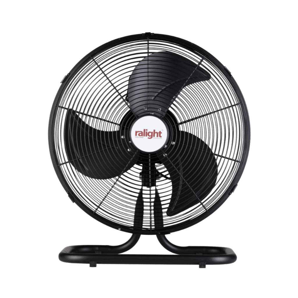 Ralight gulvvifte 50 cm 110W, oscillerende, svart