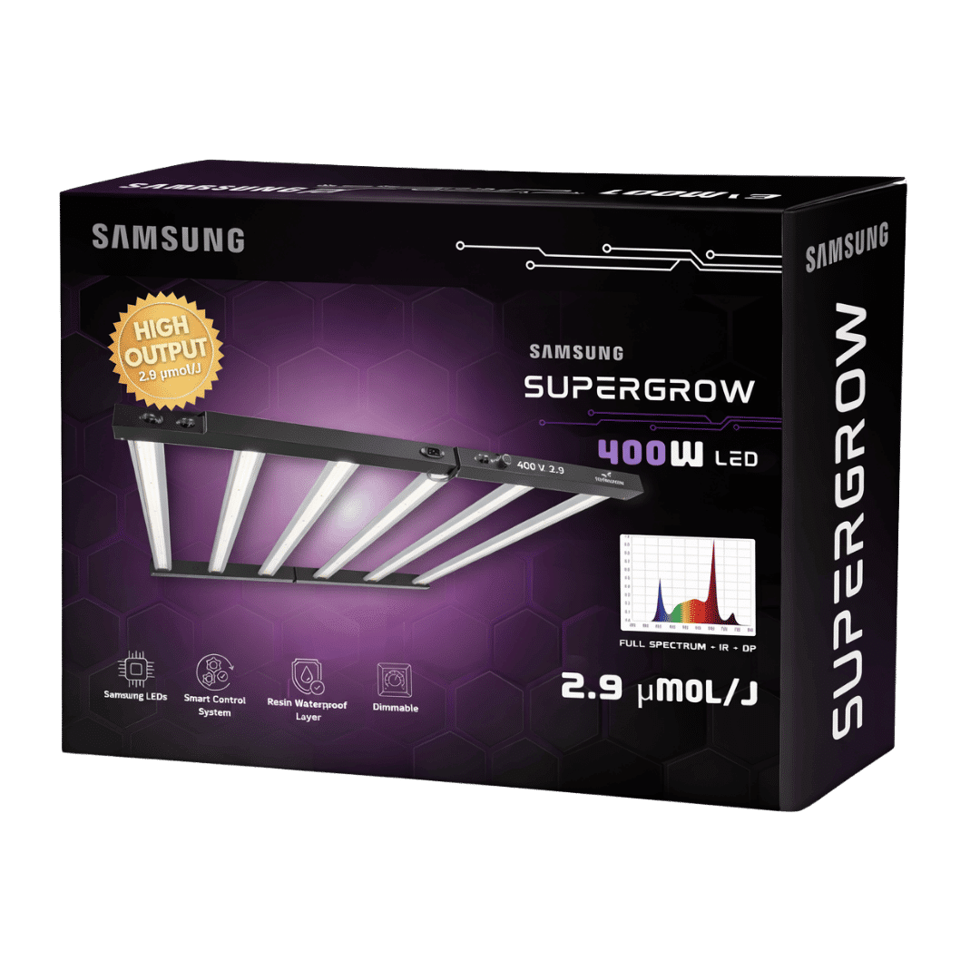 Samsung-SuperGrow-400W-LED-Grow-Light-box