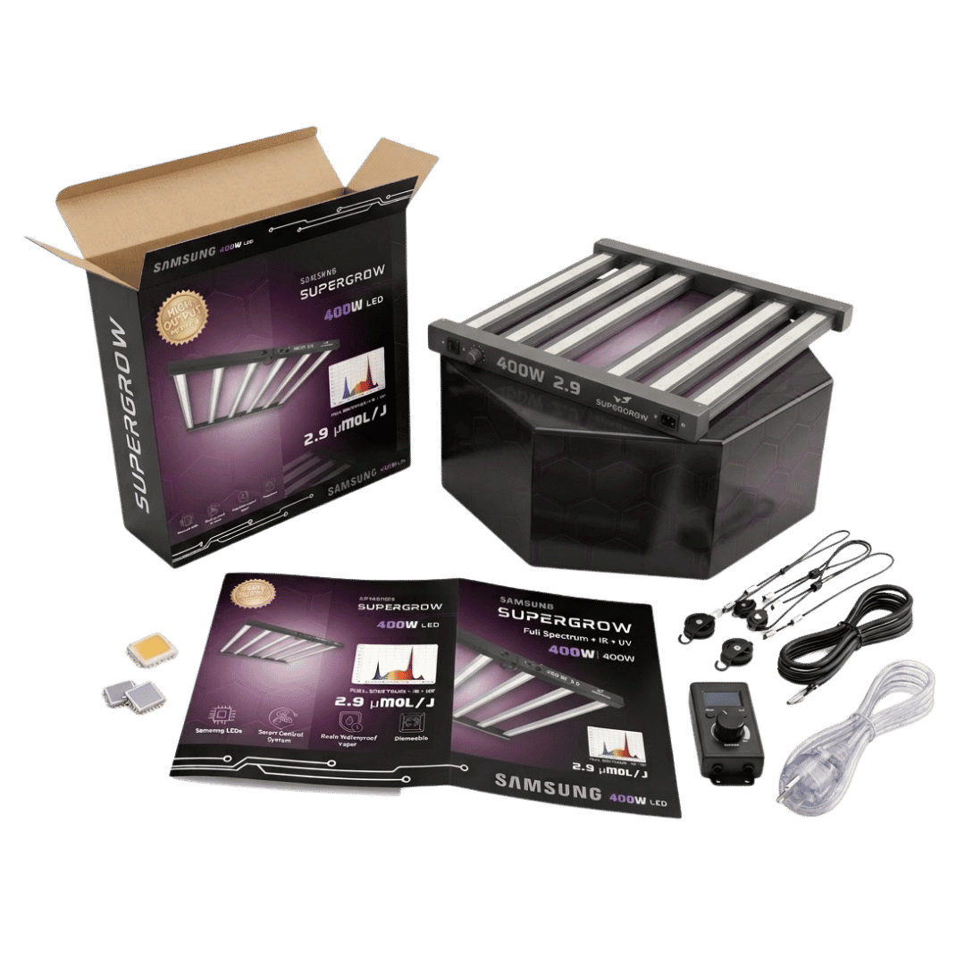 Samsung-SuperGrow-400W-LED-Grow-Light-box2