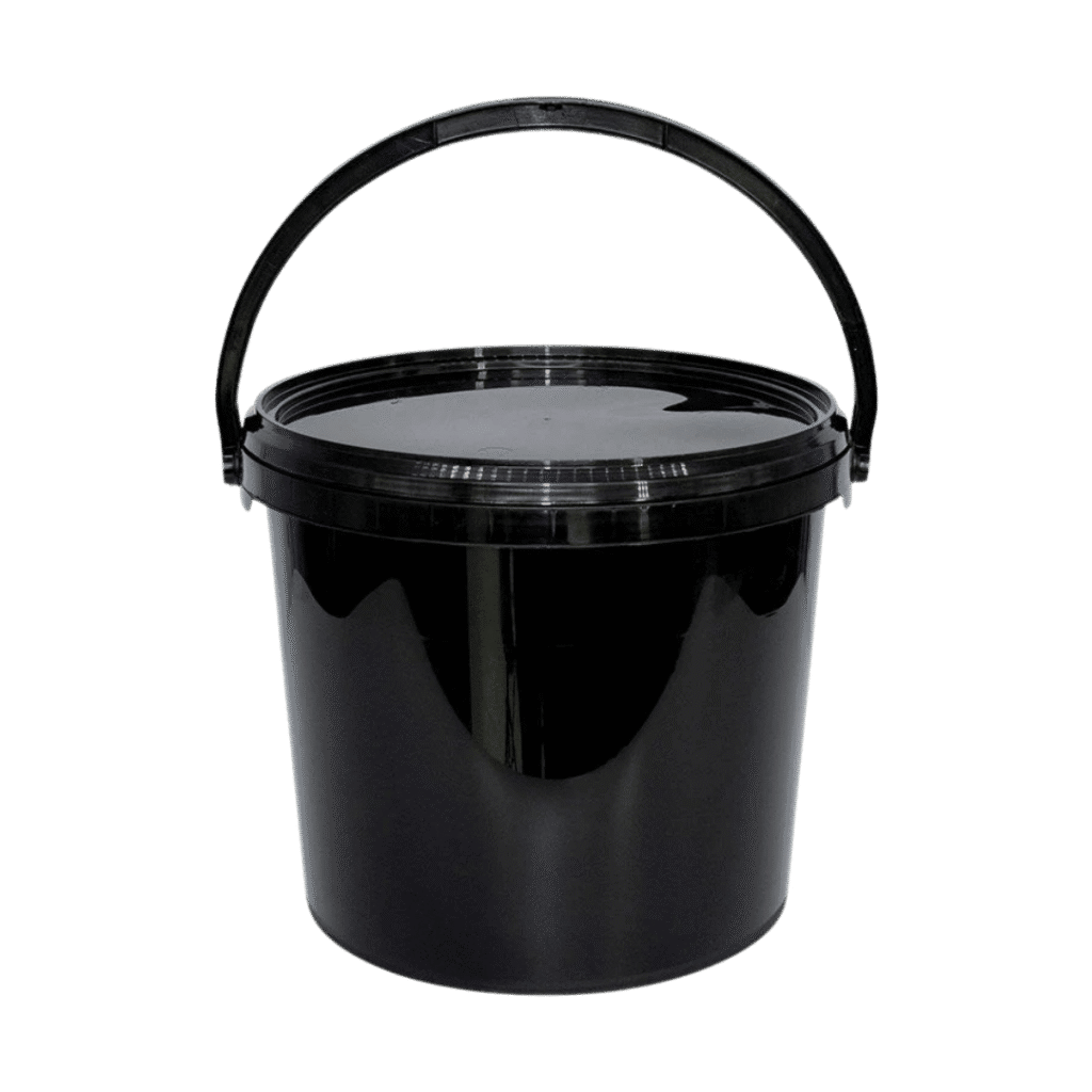 Bøtte 5,6 L – svart inkl. lokk