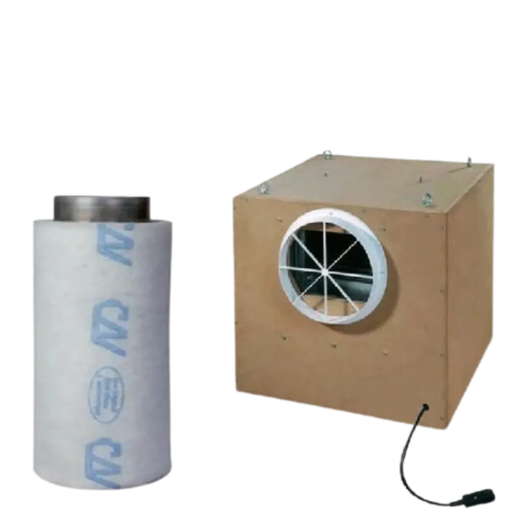 Ventilasjonssett - Isolert Boxfan