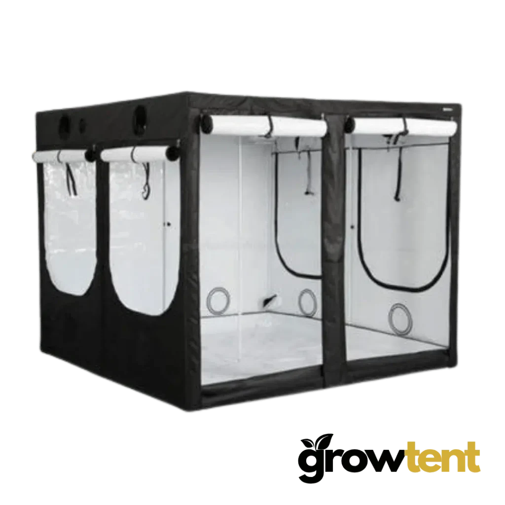 Grow Tent 200x200x200 cm, 600D Mylar, 19 mm stenger