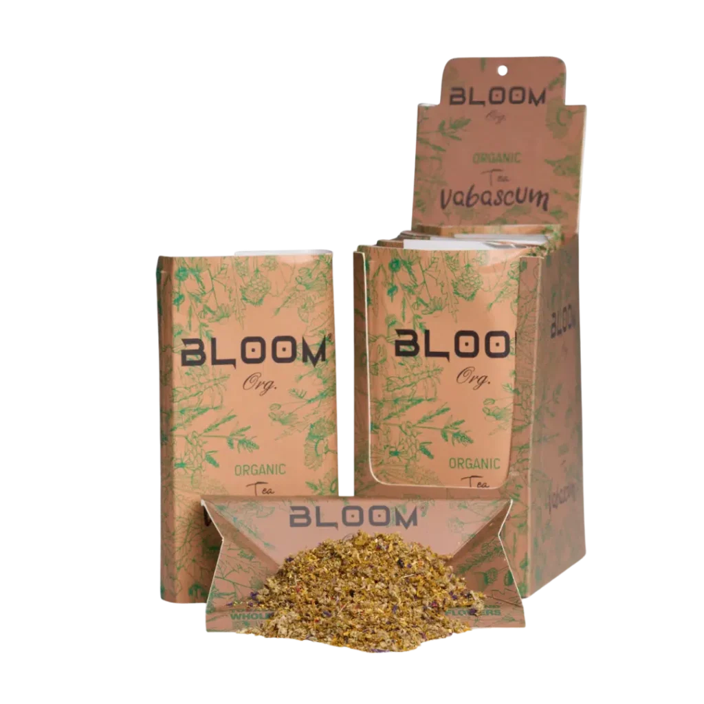 Bloom Vabascum leafe Tea brun - urtemiks