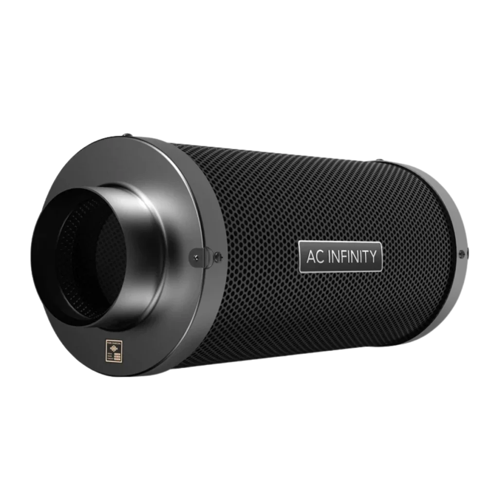 AC Infinity Aktivt Kullfilter – Ø100, Ø150 og Ø200 mm