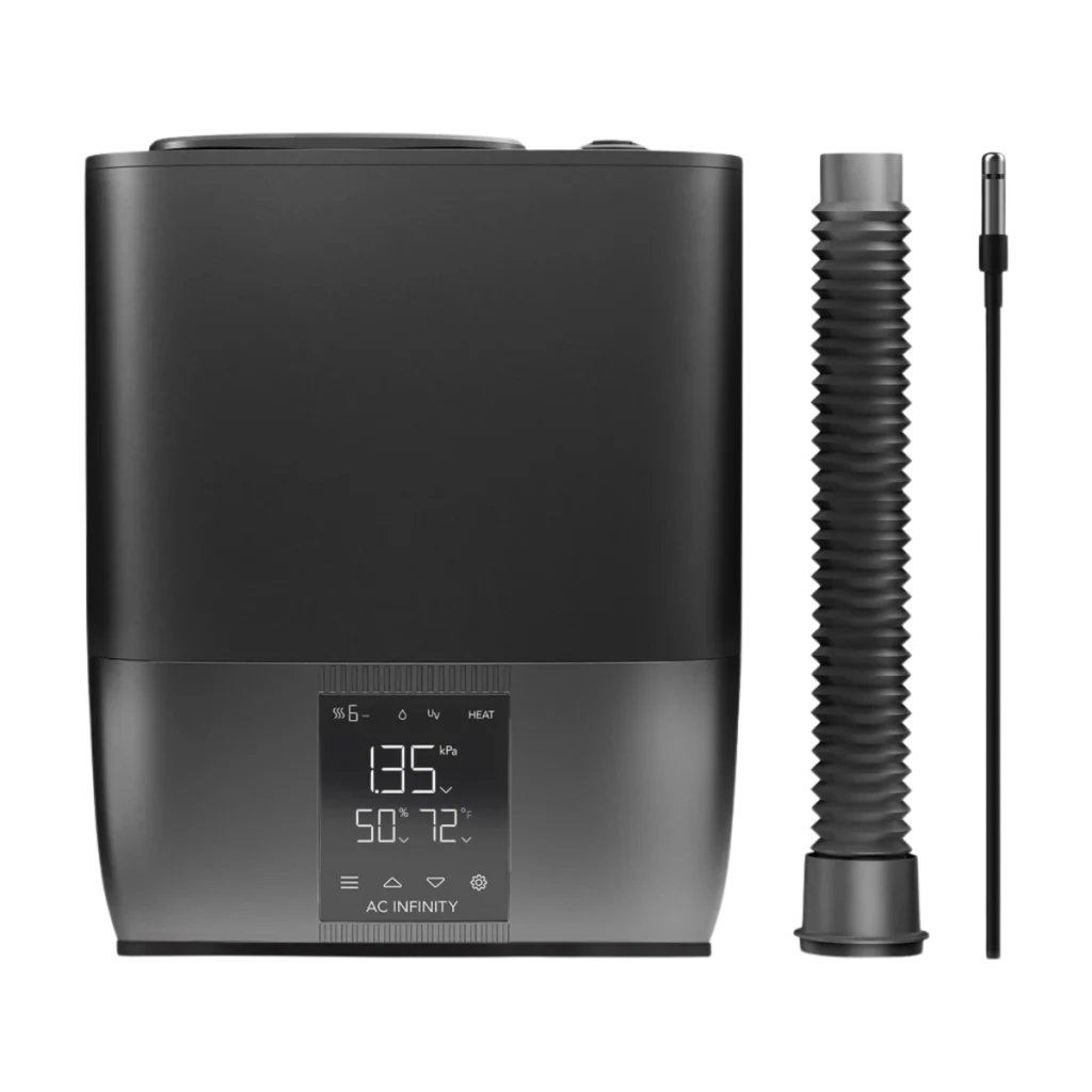 AC Infinity CLOUDFORGE T5 – Smart luftfukter 9 L med varm/kald tåke og VPD-styring