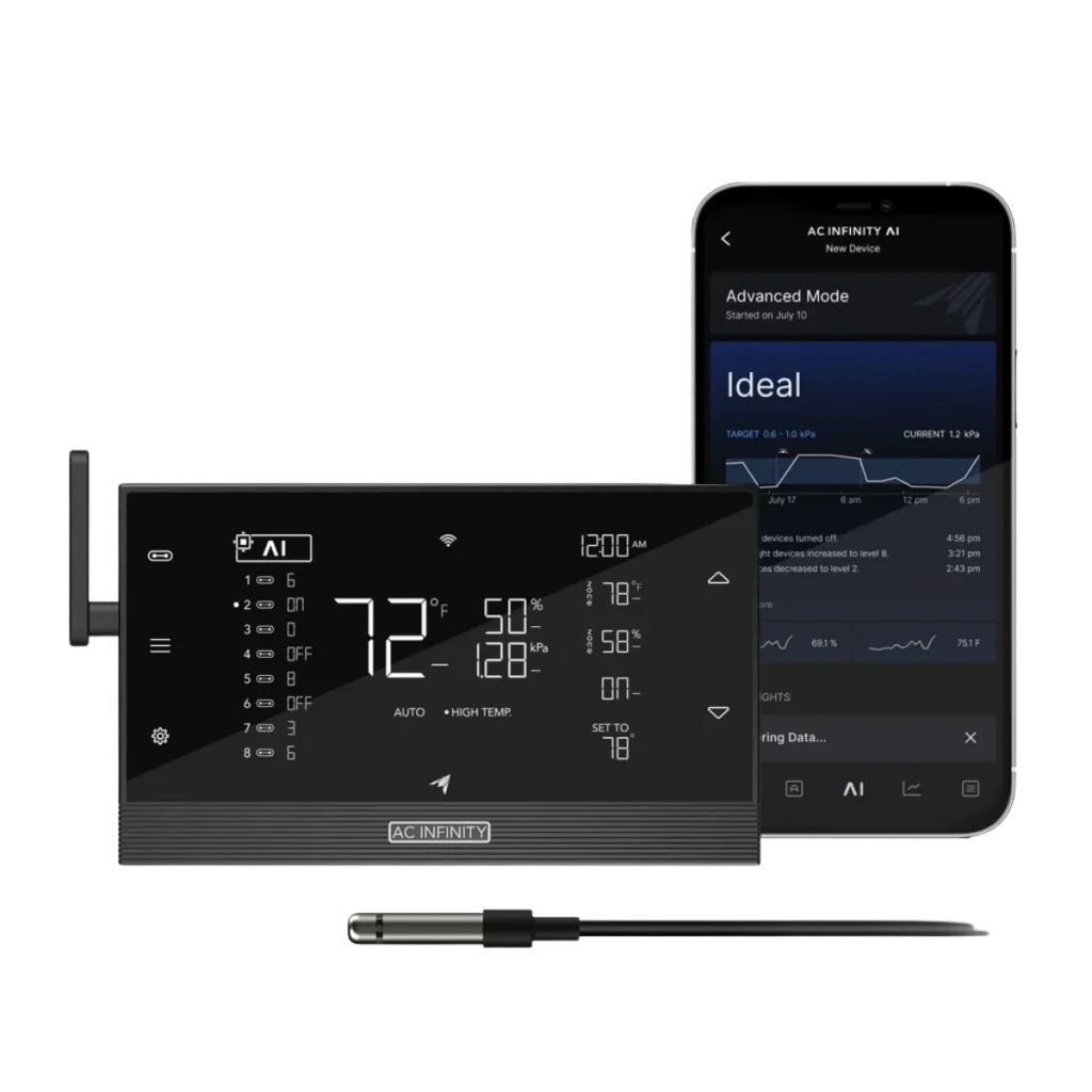 AC Infinity Controller AI+ – Intelligent 8-port klima- og miljøkontroller