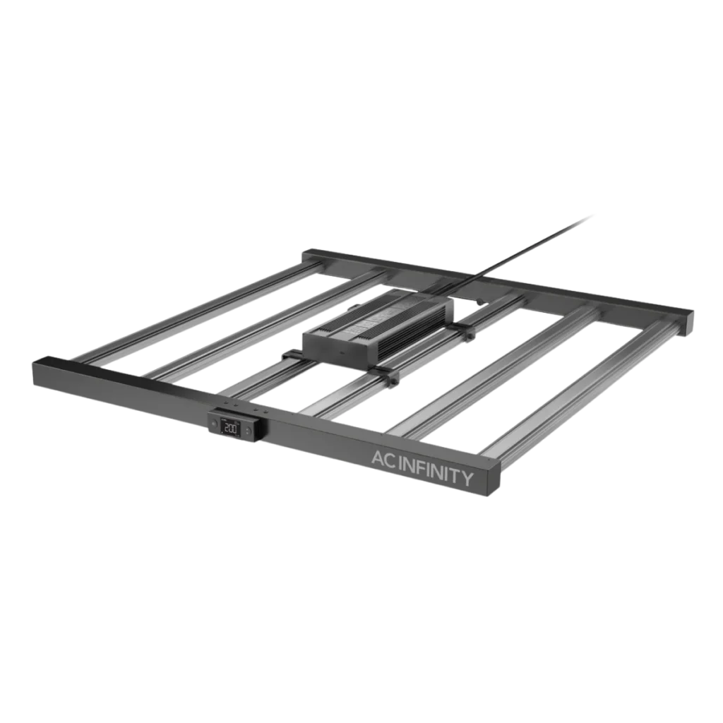 AC Infinity IONFRAME EVO6 500 W LED-vekstlys – 120 × 120 cm