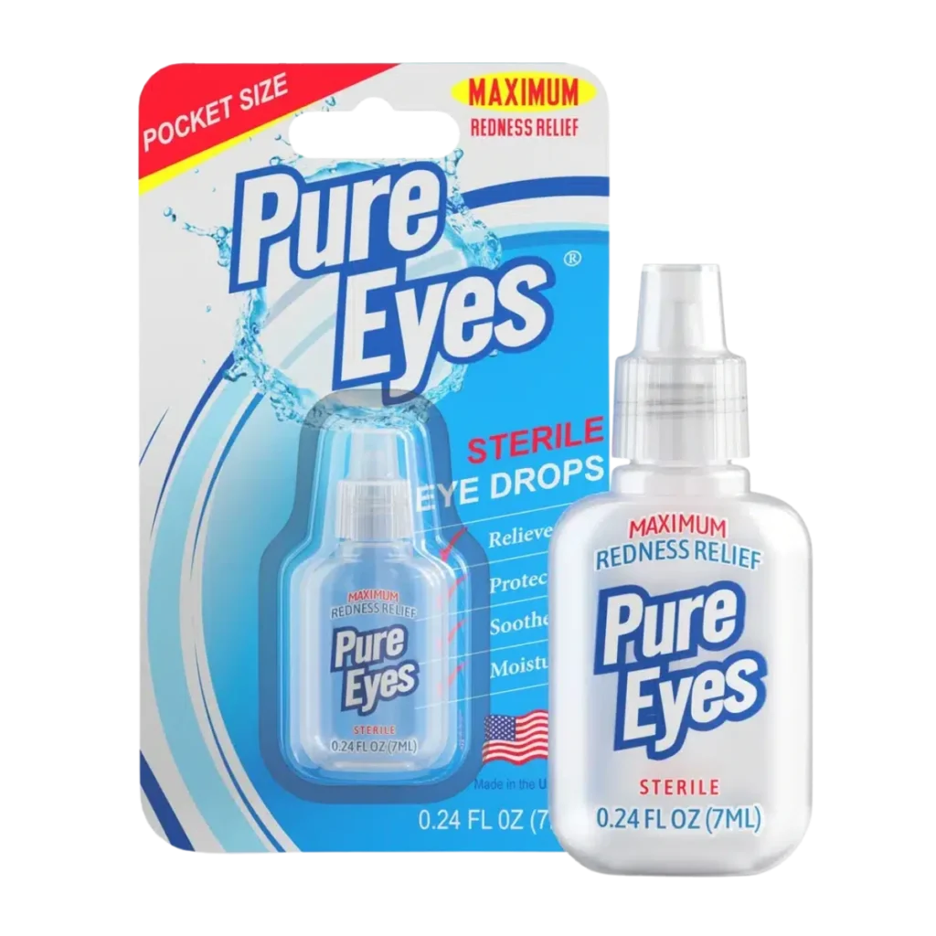 Clear Eyes øyedråper - 6 ml - ( Pure eyes )