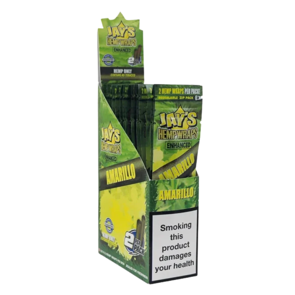 JUICY® Hemp Wraps Amarillo – Lemon Cake, 2 stk.