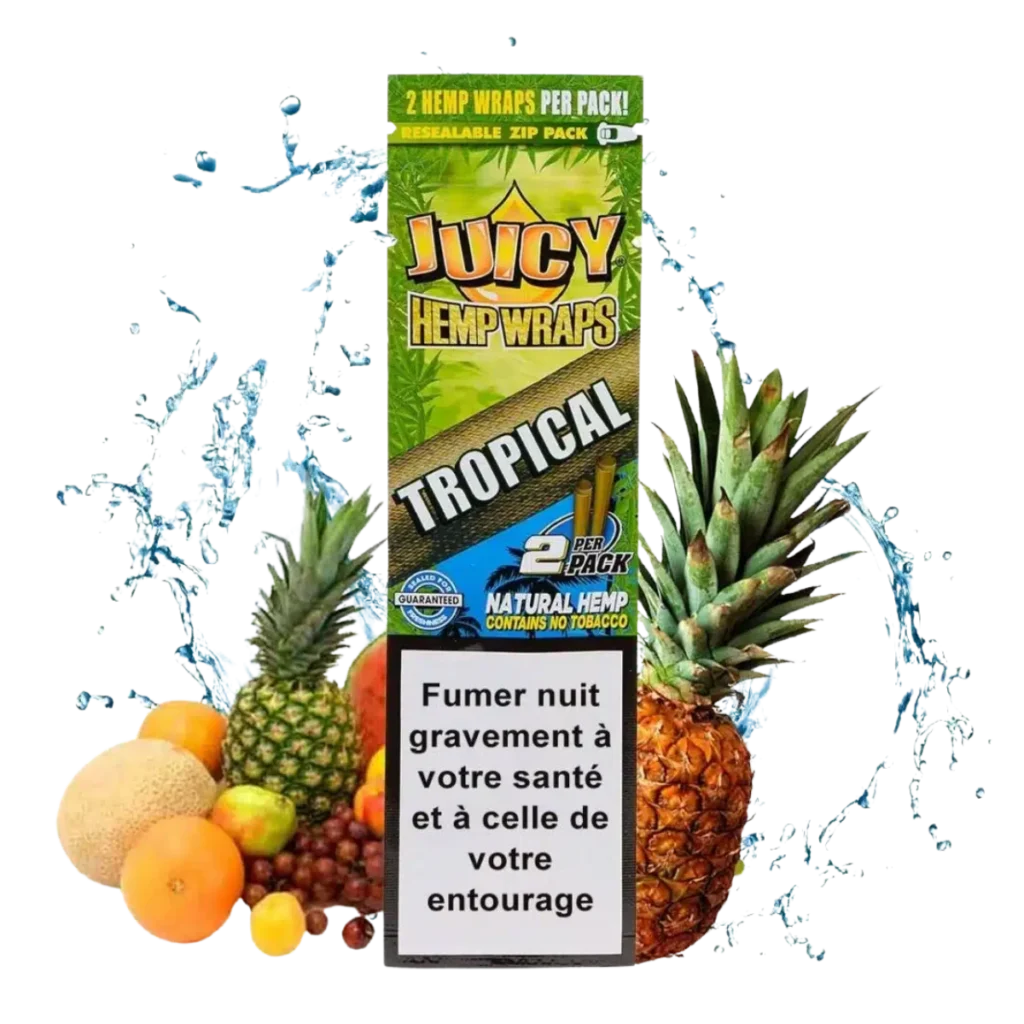 JUICY® Hemp Wraps - Tropisk