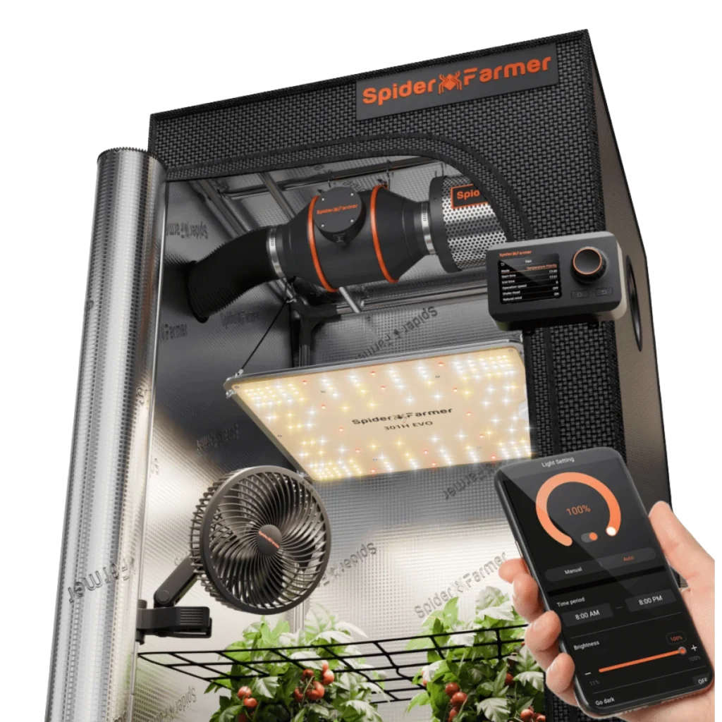 Spider Farmer Komplett Kit - 70x70x160